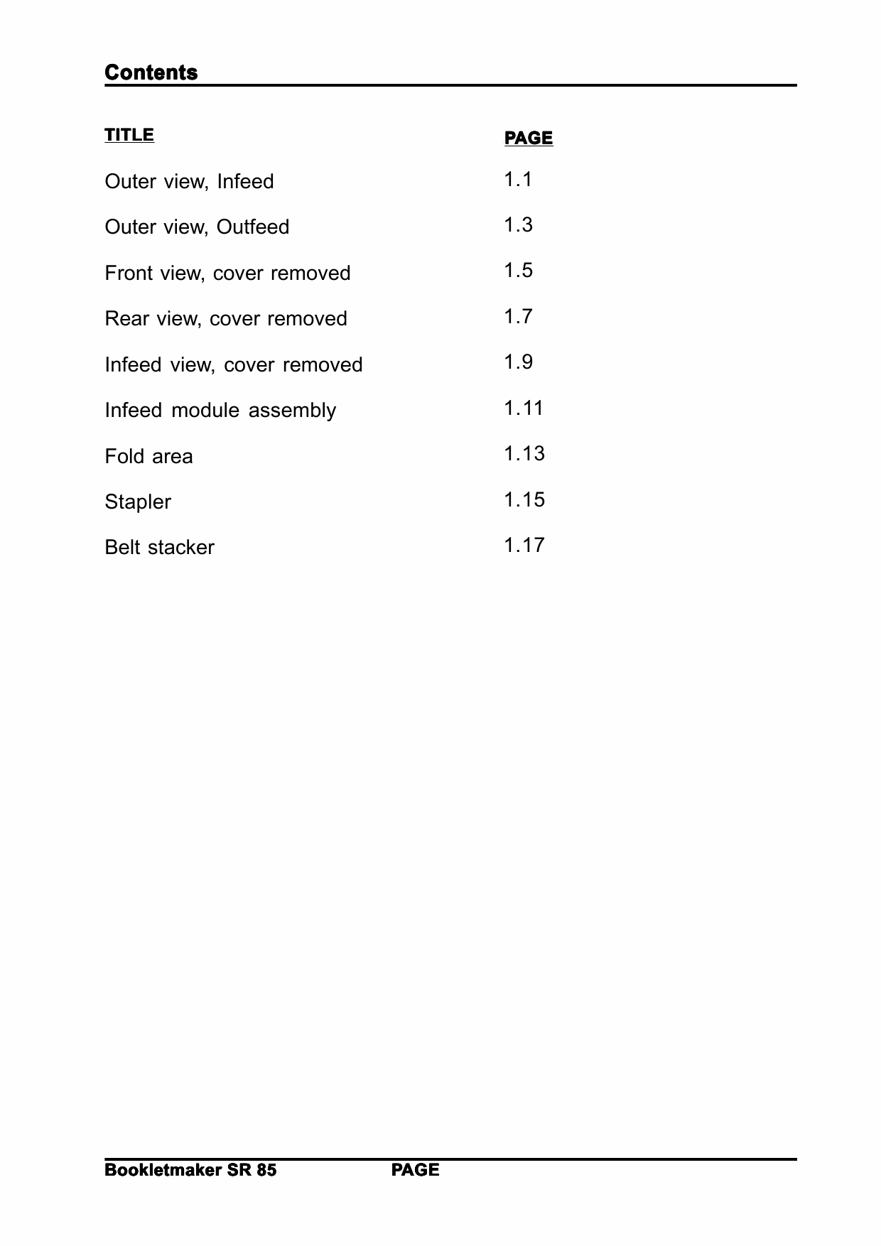 RICOH Options SR85 BOOKLET-MAKER TRIMMER COVER-FEEDER Parts Catalog PDF download-2